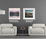 YiPinYin White 10x10 Inch Square Picture Frame Set of 3 8x8 Display view 3