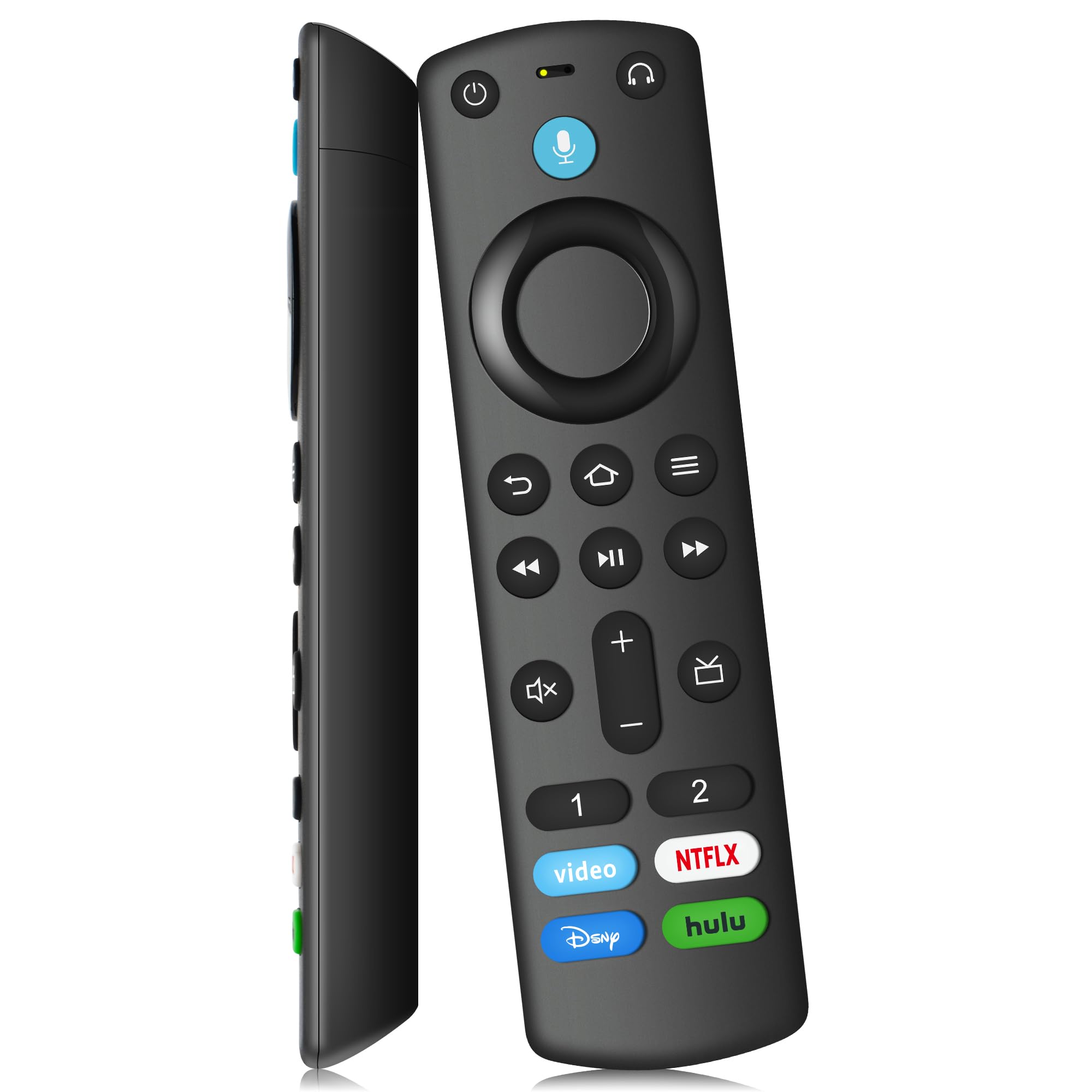 Photo 1 of Replacement Voice Remote for AMZ-Smart TV Stick/TV Stick 4K/4K Max/Lite/Cube/Stick HD, Smart TVs (3rd Gen) and for Insignia/Toshiba/Pioneer/Omni Smart TVs