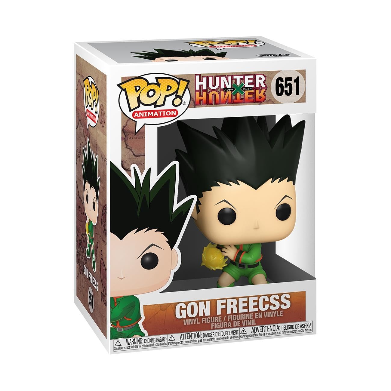 Funko POP! Animation: Hunter X Hunter - HxH - Gon Freecs Jajanken - Hunter X Hunter (HXH) - Collectable Vinyl Figure - Gift Idea - Official Merchandise - Toys for Kids & Adults - Anime Fans