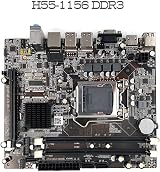CIWEI H55 Motherboard LGA1156 DDR3 Supports i3 530 i5 760 CPU SATA Cable view 3