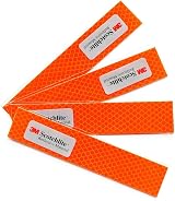 Salzmann Diamond Grade Hi-Vis Reflective Stickers Pack of 4