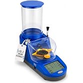 Reloading Basic Digital Powder Scale - Powder Measure Dispenser Supplies and Equipment - &plusmn;0.1 Grain Accuracy, Anti-Static Anti-Drift Technology, Auto Trickle