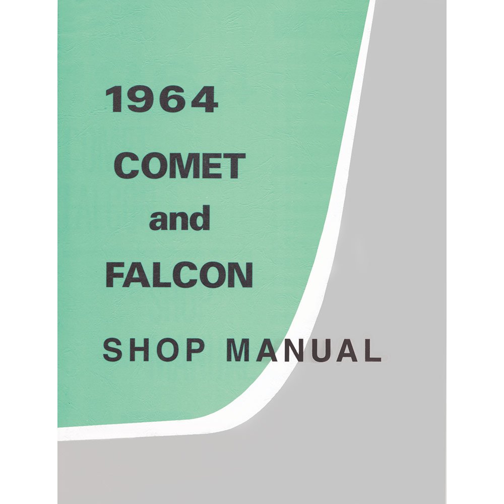 Amazon.com: 1964 Ford Falcon and Mercury Comet Shop Manual For Engines  (64SM): Ford Motor Company: Automotive