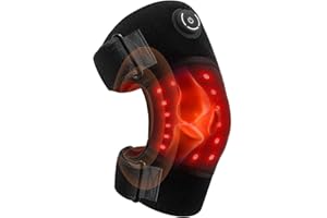 CLMTAS Red Light Therapy, Red Light Therapy for Knee and Elbow Joint, Wireless Rechargeable Design, Larger Battery Capacity, for Elderly & Athletes