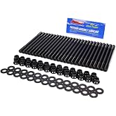 ARP Cylinder Head Stud, 12 Point Nuts, Chromoly, Black Oxide, 5.9 L, Dodge Cummins, Kit