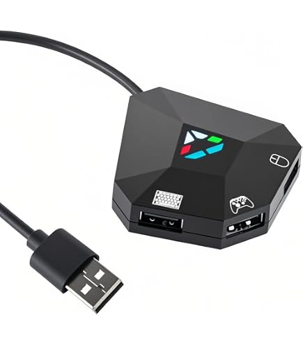 Amazon.com: HYCARUS Xim Apex - Adaptador de teclado y ratón para
