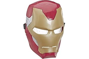 Hasbro Marvel Avengers Iron Man Flip FX Mask with Flip-Activated Light Effects for Costume and Role-Play Dress Up