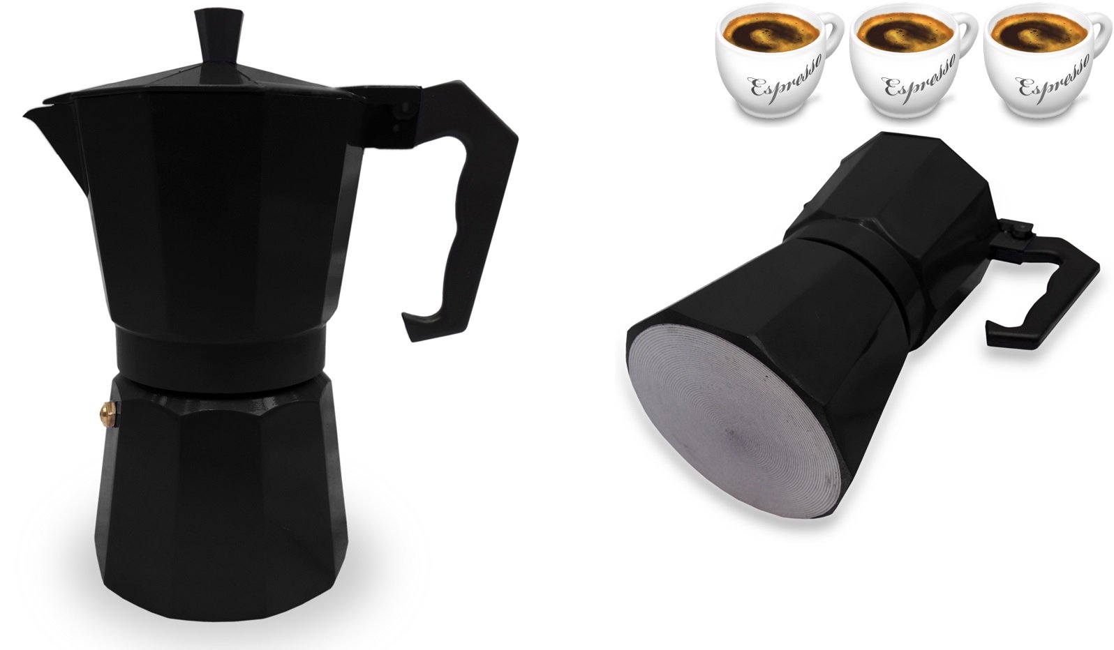 Caffettiera 'miss moka prestige' 6 tazze FOR EVER