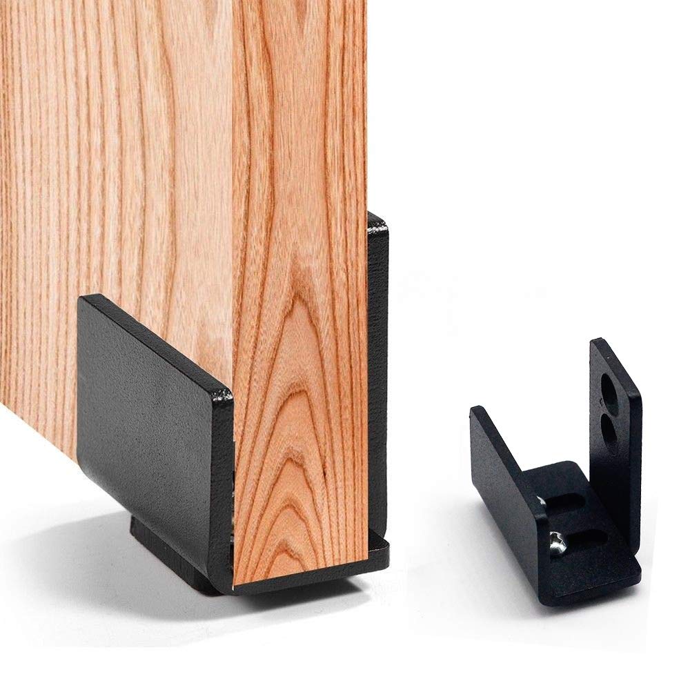 Kirin Barn Door Wall Mount Floor Guide Flush Design Perfect Fit