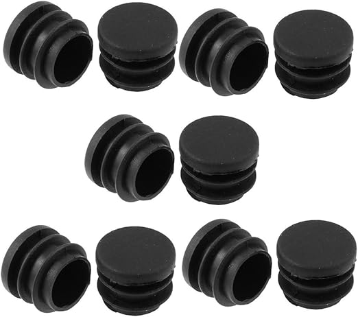 Amazon Com Flyshop Chair Table Legs 28mm 1 1 8 Diameter Plastic Cap Round Ribbed Tube Insert 10 Pcs Toys Games