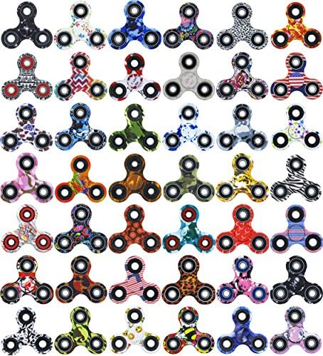 Tri Fidget Spinner Hand EDC Finger Spinner Toy Stress Reducer with Premier Ceramic Bearing For Adult Children -Random Color