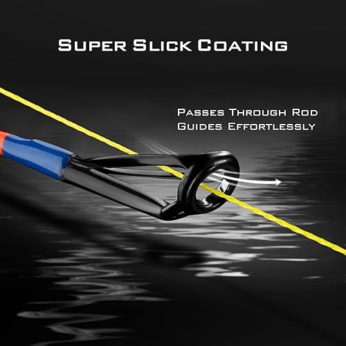 KastKing Superpower Braided Fishing Line, Yellow, LB, 300+27 Yds