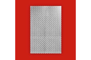 GENERIC .Metoro .125 3003 Aluminum Diamond Tread Sheet Metal Plate. 24" x 36"