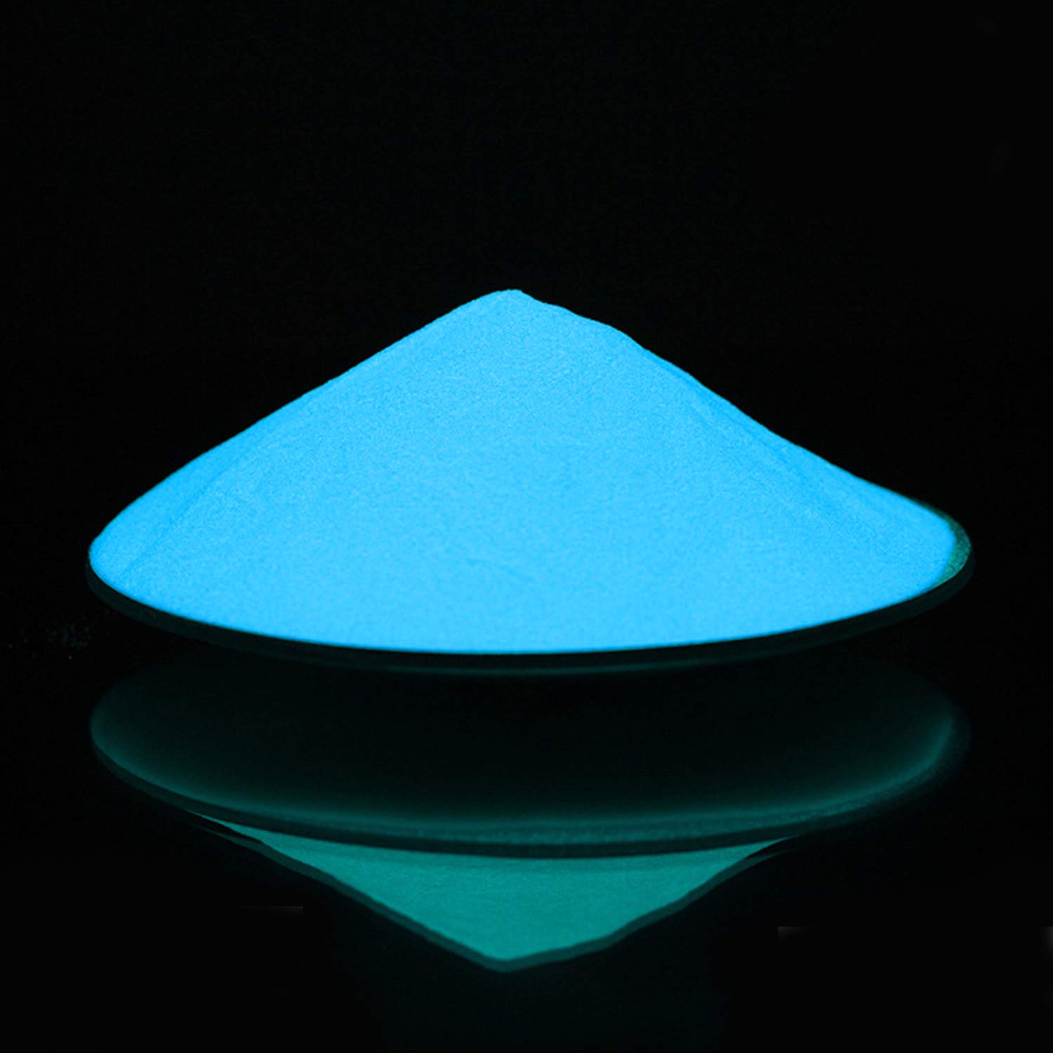 Glow in the Dark Pigment Powder for Paint,Nail,Art,Crafts, Acrylic (50g, Blue Glow)
