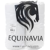 Equinavia No Bows Horse Leg Wraps, Fleece with Foam Padding, Pair | No Bow Leg Wraps for Horses, 0.4-Inch High-Density Foam, Brushed Poly Fleece, Horizontal Channel Quilting, 29.5-Inch Length