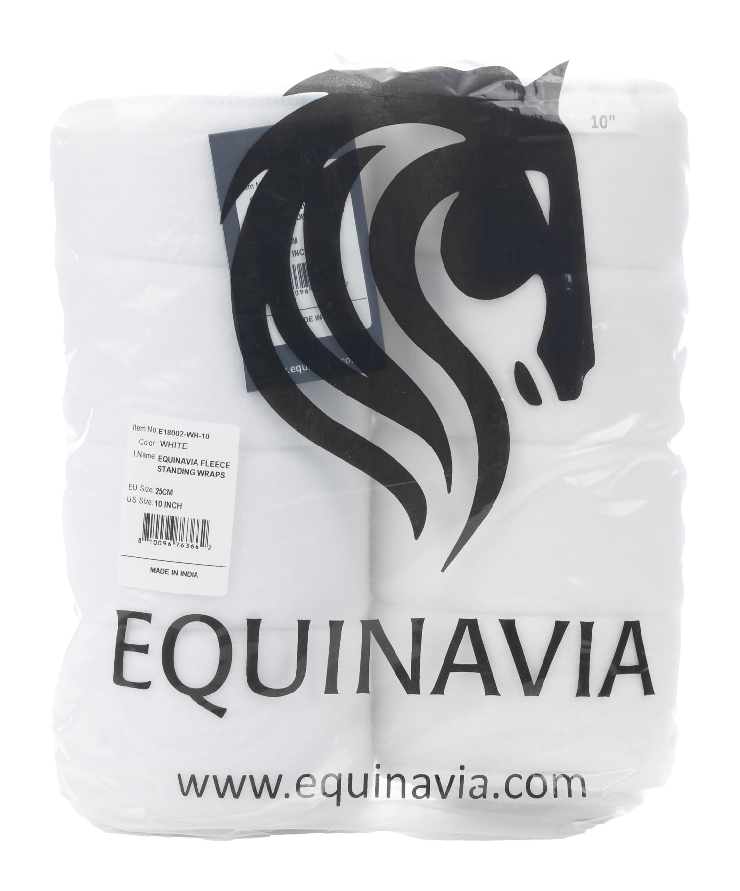 Photo 1 of Equinavia No Bow Leg Wraps - Pair - White - 10 in