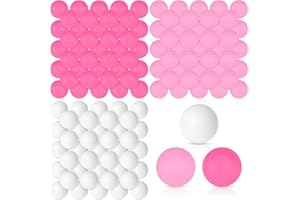 Libima 120 Pack Colored Table Tennis Balls 40 mm Plastic Balls Bulk for 4th of July Carnival Wedding Pool Games, DIY Arts, Pet Toys, School Patriotic Activities