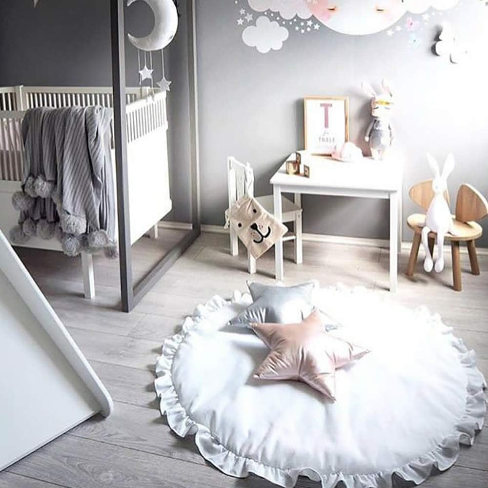 Smart Art Krabbeldecke Spielmatte Weicher runder Teppich ...