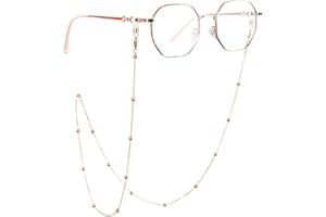 JIAODIREN Eyewear Chain, Women's Eyewear Chain, Sunglasses Hanging Chain, Bbeaded Eyewear Chain, Fashion Eyewear Chain.