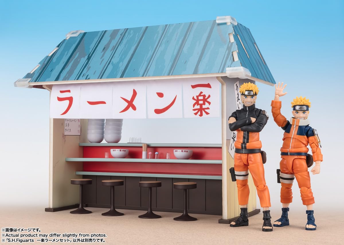 TAMASHII NATIONS - Naruto - Ichiraku Ramen Set S.H.Figuarts Action Figure