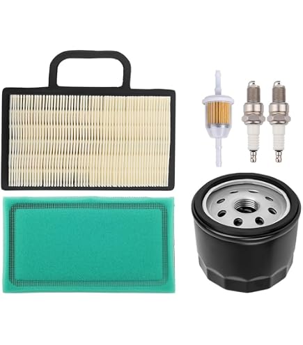 OxoxO Luftfilter & Kraftstoffpumpen-Set – Kompatibel Mit John Deere Rasentraktoren Wie LA120, Z425, D130