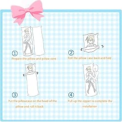 Dakimakura Anime Waifu Pillowcase Hentai Hugging