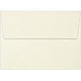 LUXPaper A6 Invitation Envelopes | 4 3/4" x 6 1/2" | Natural | 70lb. Text | 50 Qty