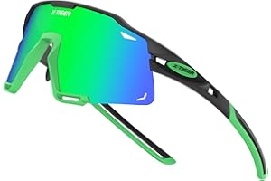 X-TIGER Polarized Kids Sunglasses Youth Baseball Sunglasses UV400 Boys Girls Sports Sun Glasses for Softball Cycling Scooter