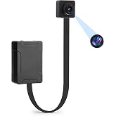 Lemolf Indoor Camera 2K Mini Camera Module with Color Night Vision | 2100mAh Rechargeable Battery, Motion Detection, 128GB Storage Support, DIY WiFi Security Camera for Home &amp; Office