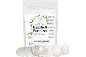 U.S.A. Eggshell Fertilizer Powder, 4 Ounce, for Tomato Plants, Orchids, Calcium Magnesium Phosphorus Powder for Indoor and Ou