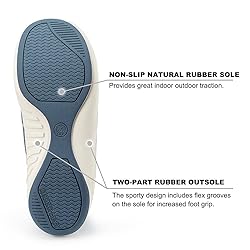 Mens Slippers with Arch Support, Canvas House