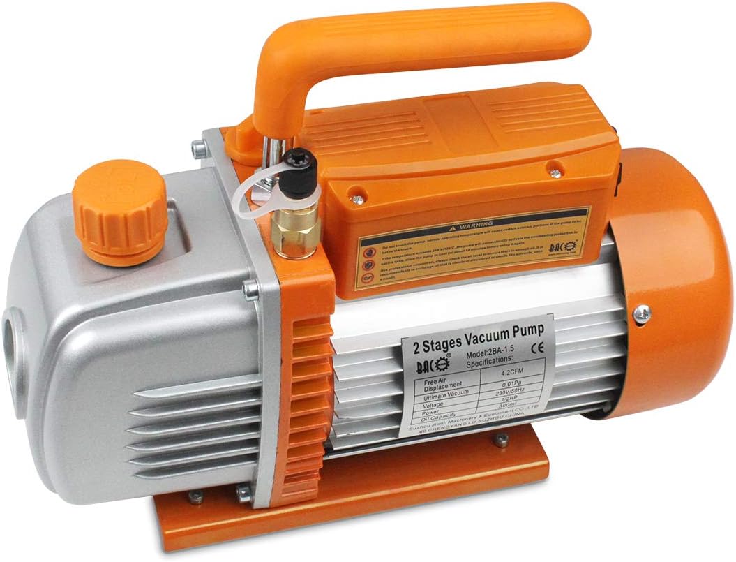 Pompa Vuoto Bistadio BACOENG 4.2CFM - 120 Lt/min, 230V, Per Refrigerazione - Foto 10