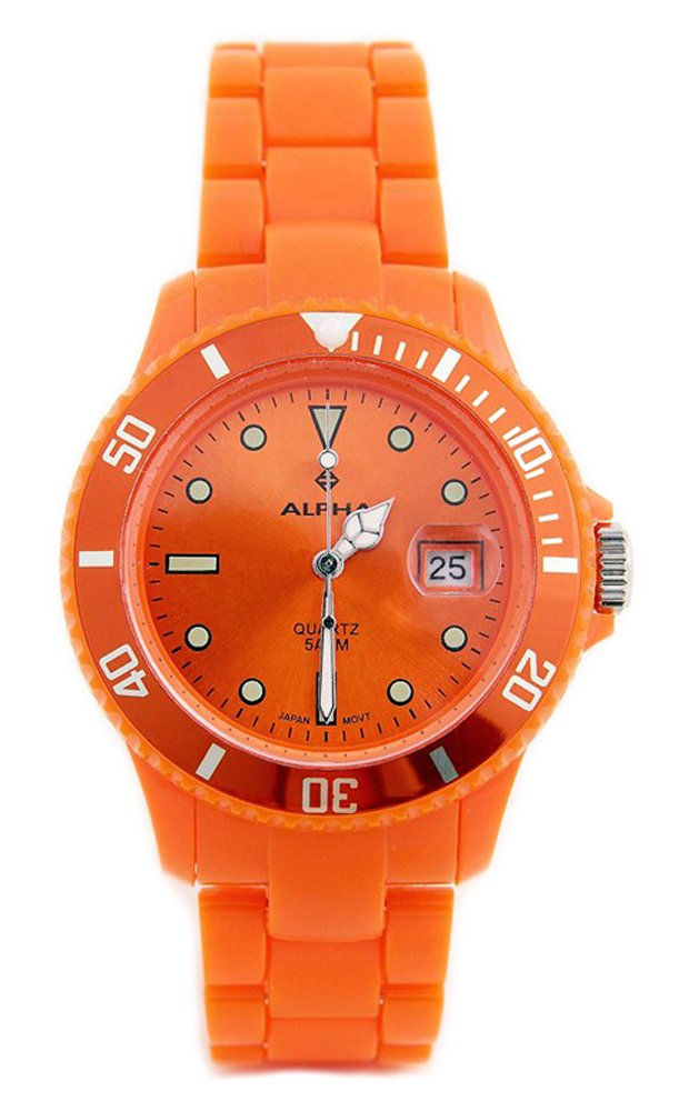 Alpha Saphir Women's Quartz Watch 249D with Rubber Strap