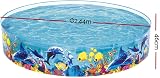 Bestway Sea Animals Paddling Pool Kiddie Pool 2,074L 2.44m x 0.46m view 3
