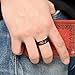 Three Keys 8mm Tungsten Wedding Ring Black Laser Orient Dragon Wedding Band Engagement Ring Dome Polished