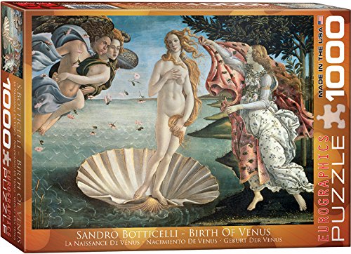 EuroGraphics Birth of Venus by Botticelli 1000 Piece Puzzle