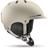 Odoland Adult Ski Helmet for Men &amp; Women, Snowboard Helmet for Skiing | Adjustable Dial Fit, ASTM Safety Certified, Goggles Compatible Snow Helmet for Snowboarding, Detachable Ear Muffs