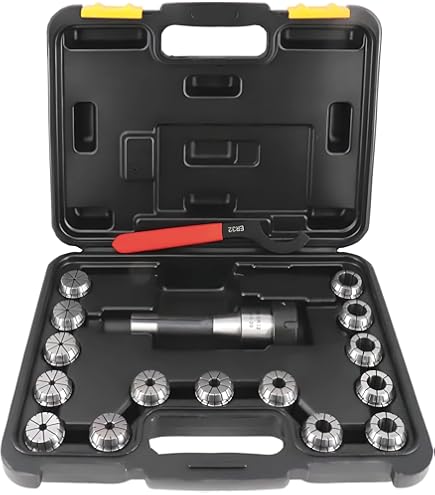 Amazon.com: 3 Morse Taper (MT3) Collet Set - 11 Piece - Sizes 1/8