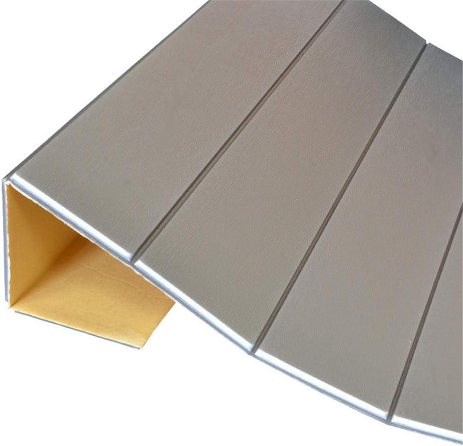 2 STÜCKE 3D Holz Wandaufkleber Ausgangsdekor PE Schaum Wasserdichte