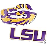 Desert Cactus Louisiana State University Sticker LSU Tigers Geaux Vinyl Decal Laptop Water Bottle Car Scrapbook Sheet (4 Inch Set V1)