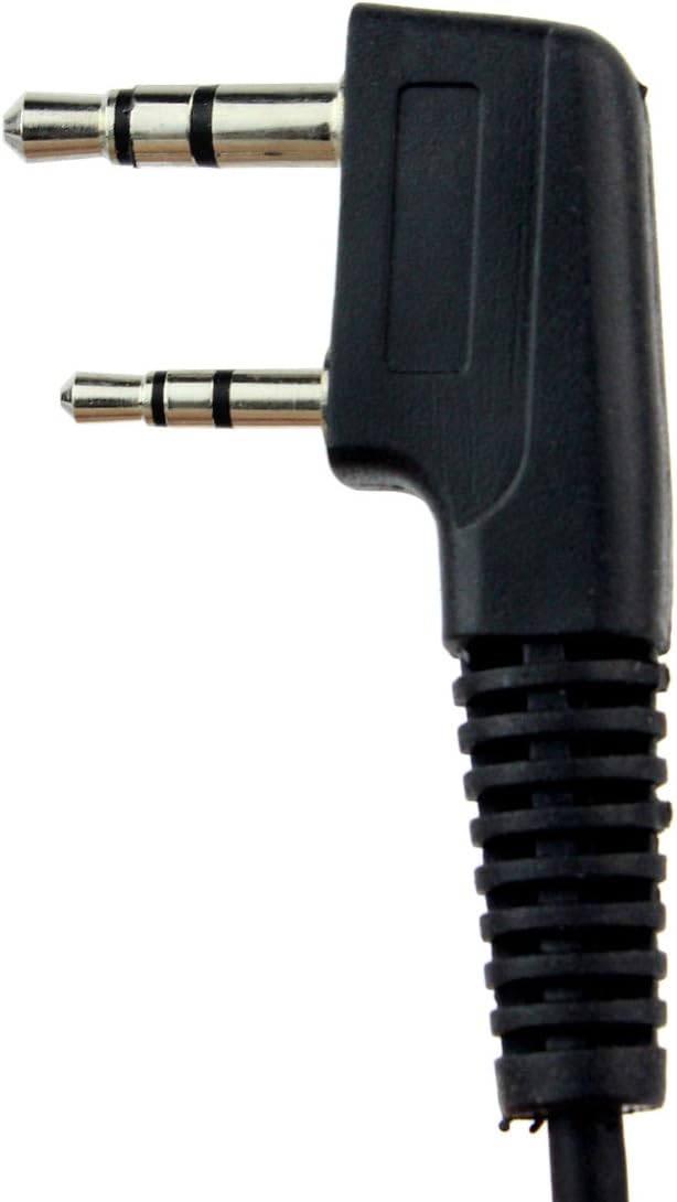 Retevis Two Way Radio Earpiece with Mic Noise Cancelling Headset for Retevis H-777 RT21 RT22 RT68 Baofeng UV-5R UV-82 BF-F8HP Walkie Talkies (1 Pack): Electronics