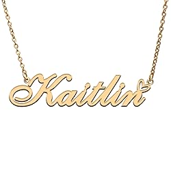 AQGS Kaitlin Custom Name Necklace Customized