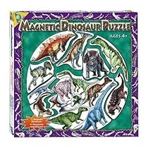Nova Design Group Magnetic Dinosaur 15 Piece Puzzle