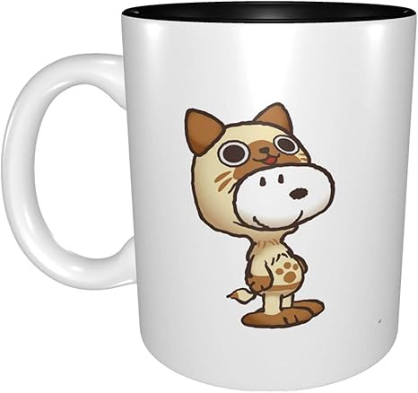 Amazon Co Jp 陶器 スヌーピー アイルー マグカップ コーヒーカップ 電子レンジ対応可 おしゃれ 大きめ 人気 アニメ キャラクター グッズ 雑貨 大容量 ３３０ml ホーム キッチン