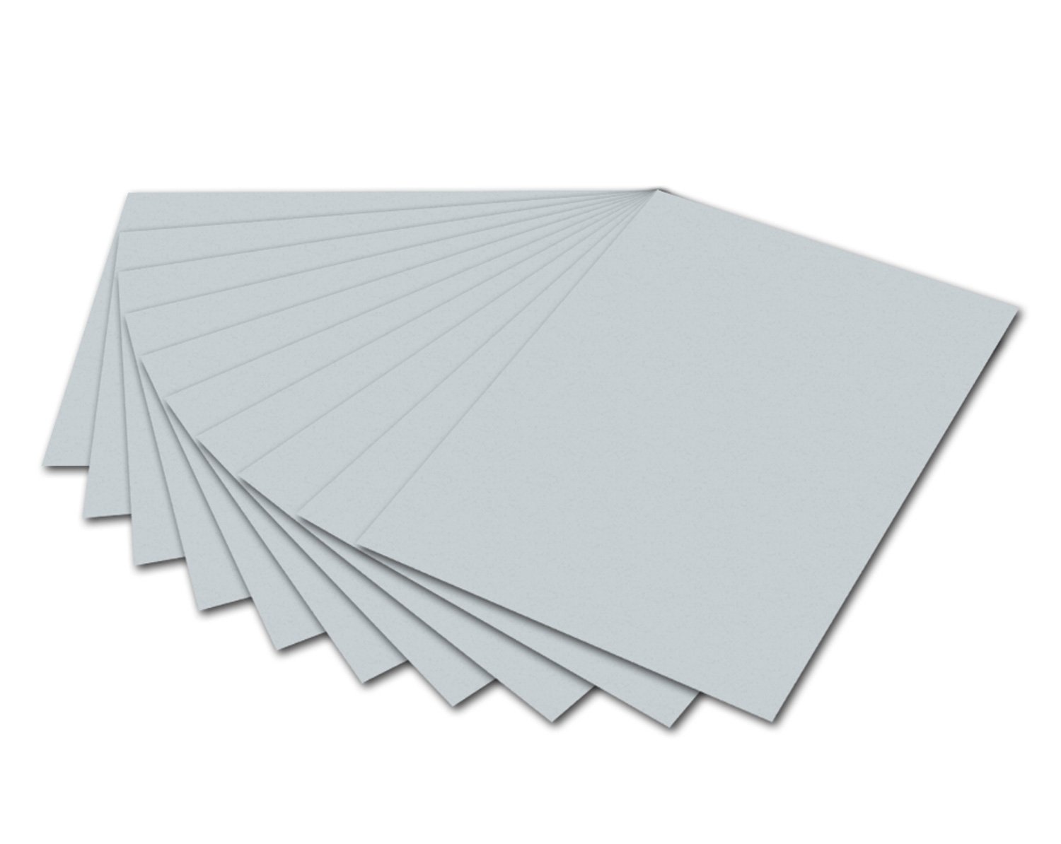 Folia 6480 Coloured Paper DIN A4, 100 Blatt, hellgrau