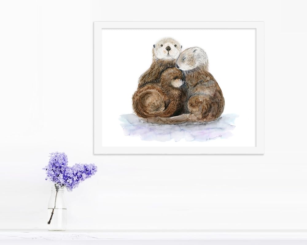 otter nursery decor