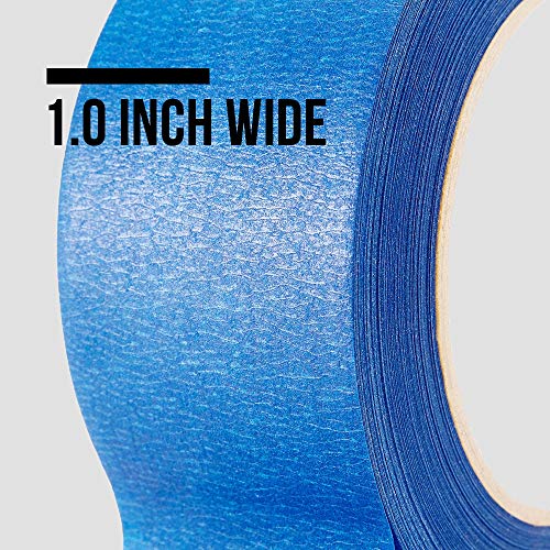 LICHAMP Blue Painters Tape 2 inches Wide, Bulk 4 Pack Original Blue