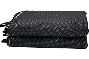 JZHLLA 72" x 40" Studio Large Sound Dampening Blanket, Sound Insulated Blanket Sound Absorbing Blanket with Grommets for Soundproofing Noise Reduction Light Blocker Basement Recording Studio