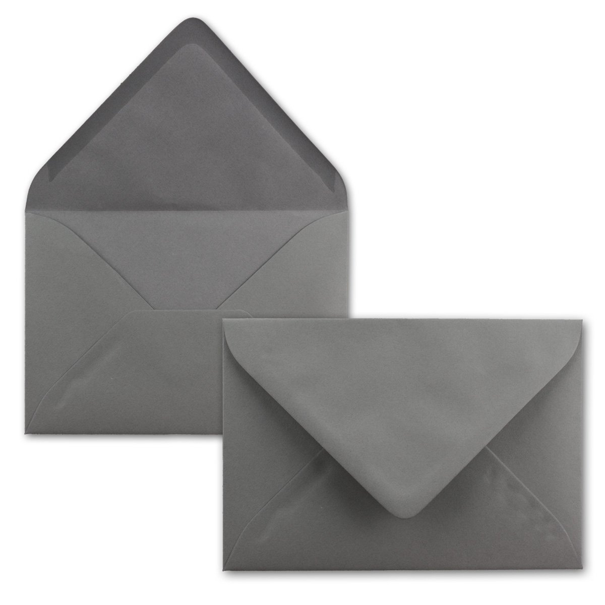 Gustav Neuser DIN C5 Envelopes Dark Grey 220 x 154 mm/110 g/m²/Wet Adhesive 25 Umschläge Dark Grey