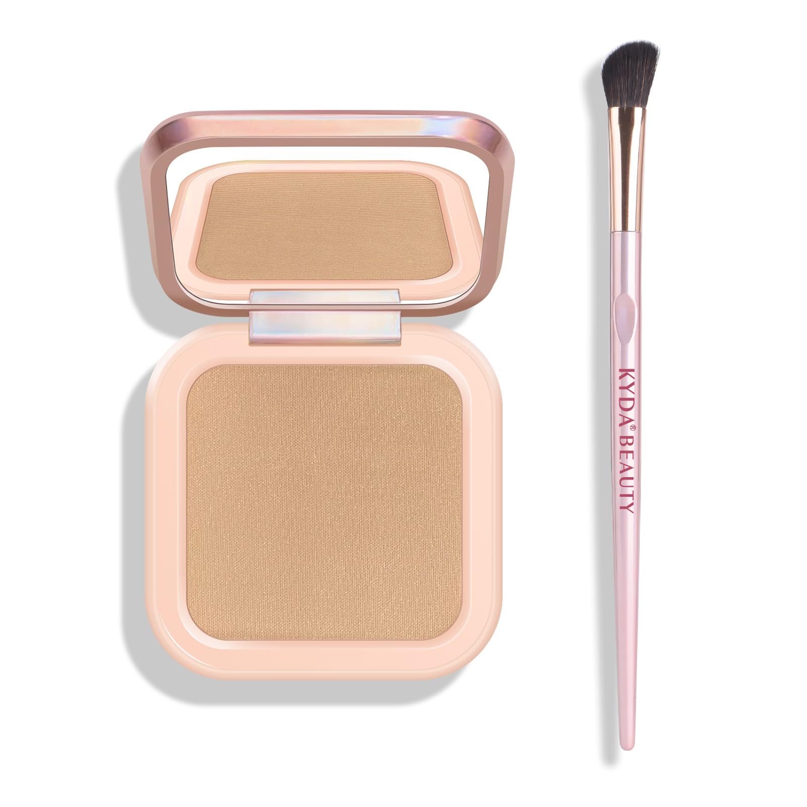 KYDA Face Contour Palette, Face Sculpting Contouring Palette, Concealer Contour Powder, Silky Smooth Lightweight High Pigmented Shadow Makeup (BRONZER)